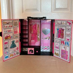 Doll Wardrobe Closet
